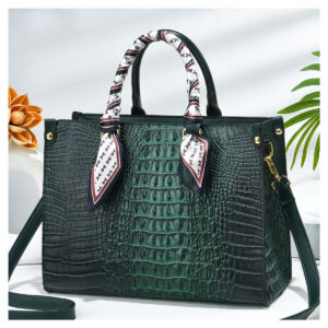 Luxury Crocodile Leather Tote